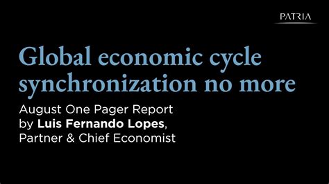 Global Economic Cycle Synchronization No More