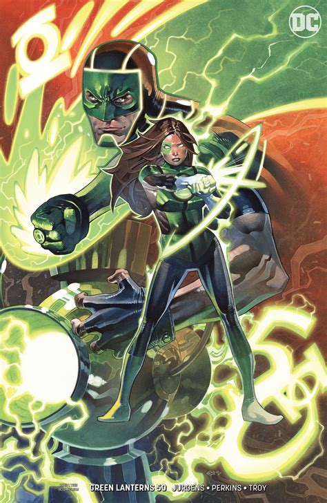 Green Lanterns 50 Variant Cover Fresh Comics
