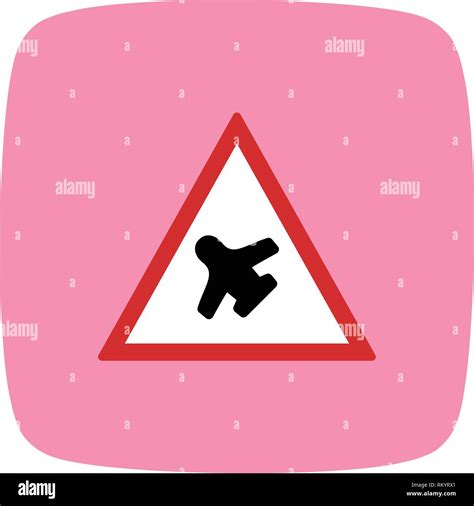 Vector Road Sign Icon Stock Vector Image And Art Alamy