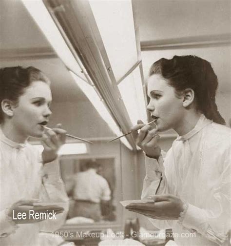 The History Of 1950s Makeup Glamour Daze Lee Remick Lee 1950s Makeup