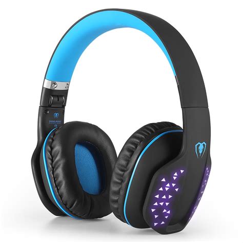 Q 2 Wireless Bluetooth Gaming Headset With Microphone Led Light Gaming