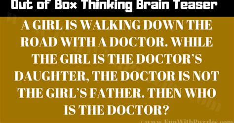 This Is Outside The Box Thinking Brain Teaser Which Will Twist Your