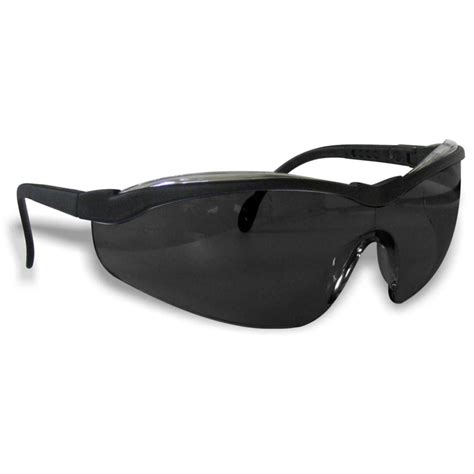 Workhorse Smoked Safety Glasses With Black Frame The Home Depot Canada