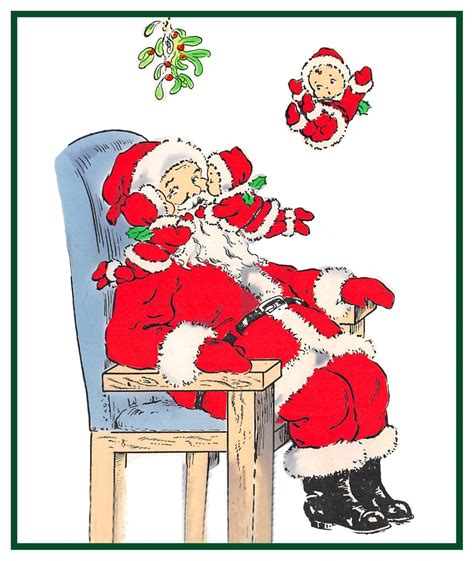 Vintage Christmas Santa Helpers Nimble Nick 41 Counted Cross Stitch P