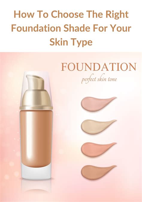How To Choose The Right Foundation Shade For Your Skin Type Fashions