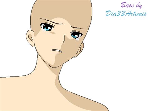 Image of anime guy base by kairahakura on deviantart. Sad Anime Boy Base by Dia33Artemis on DeviantArt