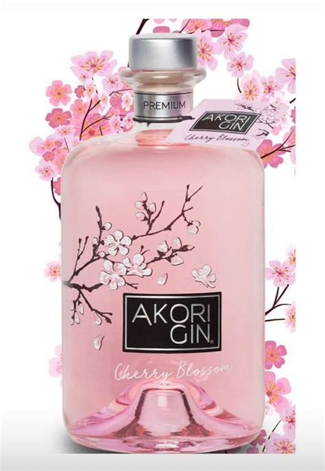 Akori Cherry Blossom Gin 70cl 40 Gin Drinks Fancy Drinks Alcoholic Drinks Beverages Gin