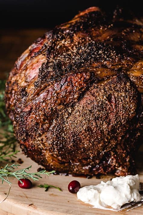 This Easy Salt And Pepper Crusted Prime Rib Roast Makes The Most