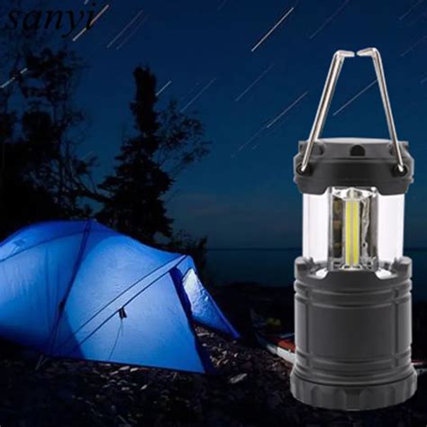 Mini Portable Led Tent Light Stretch Outdoor Camping Lantern Hiking