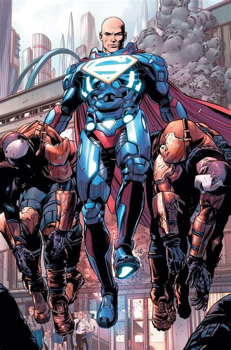 Lex Luthors Superman Armor Comics Dc Rebirth Lex Luthor