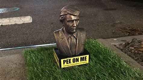 The group already went to number 10 on the hot 100 with 'fake love,' which had an english hook. Trump 'Pee On Me' Statues Appear in Brooklyn - NBC New York
