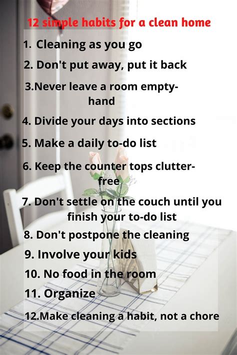 Practice These 13 Simple Habits To Enjoy A Clean Home