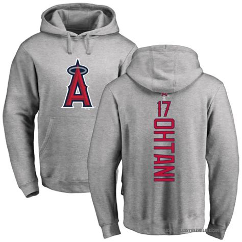 Shohei Ohtani Hoodie Authentic Los Angeles Angels Shohei Ohtani