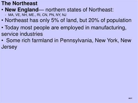 Ppt The Northeast Powerpoint Presentation Free Download Id8906142