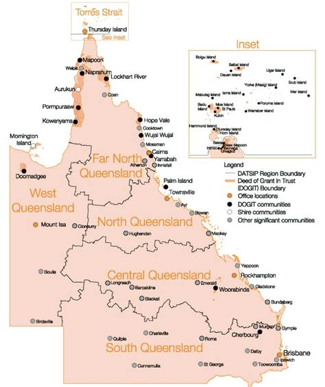Queensland Map Queensland • Mappery