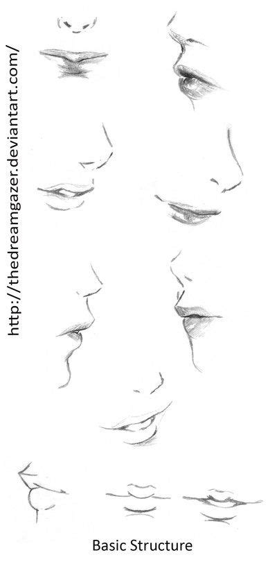 Qué hay! les comparto estas referencias de labios y ... See more ideas about mouth drawing, lips drawing, anime mouths.