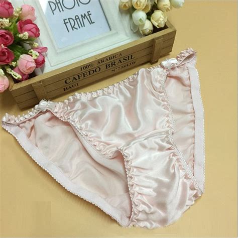 2019 Good Quality Sexy Pure Silk Panties Women Underwear 100 Mulberry