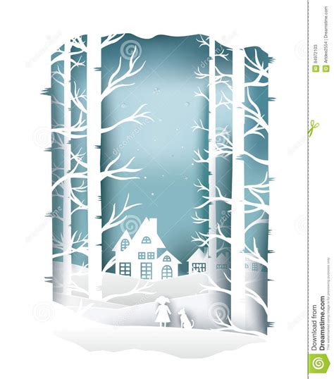 Wenn es dir geht wie den meisten angehenden eigenheimbesitzern, hast du sicher eine sehr deutliche vorstellung ein eigenes haus entwerfen. Papierkunstlandschaft Von Weihnachten Und Guten Rutsch Ins ...