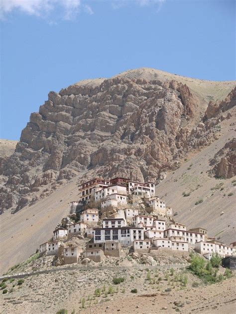 Key Monastery In The Spiti Valley In Himachal Pradesh Heavenly