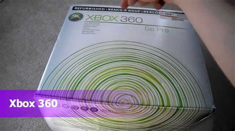 Unboxing Microsoft Original Xbox 360 Go Pro Premium Edition 20gb Hard