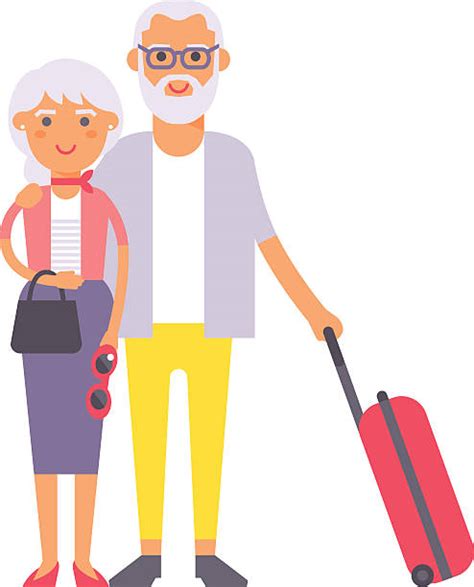 Best Older Couple Illustrations Royalty Free Vector Graphics And Clip