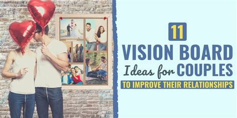 11 Vision Board Ideas For Couples To Improve Their Relationships
