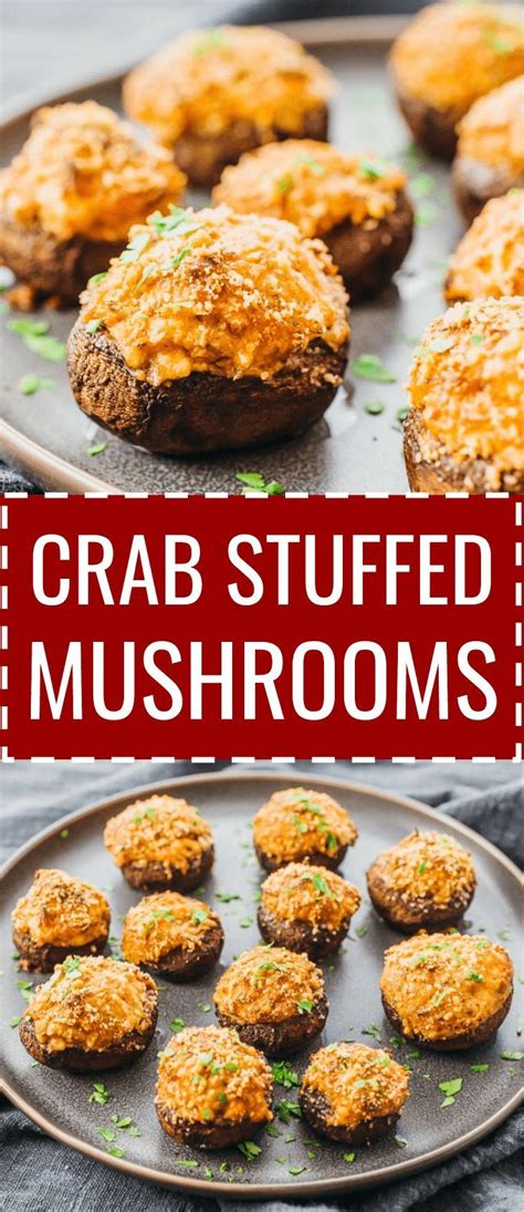 These keto stuffed mushrooms are not your traditional stuffed mushrooms with dry breadcrumbs, these are filled with flavor and are so easy to. Make this for dinner: the best crab stuffed mushrooms ...
