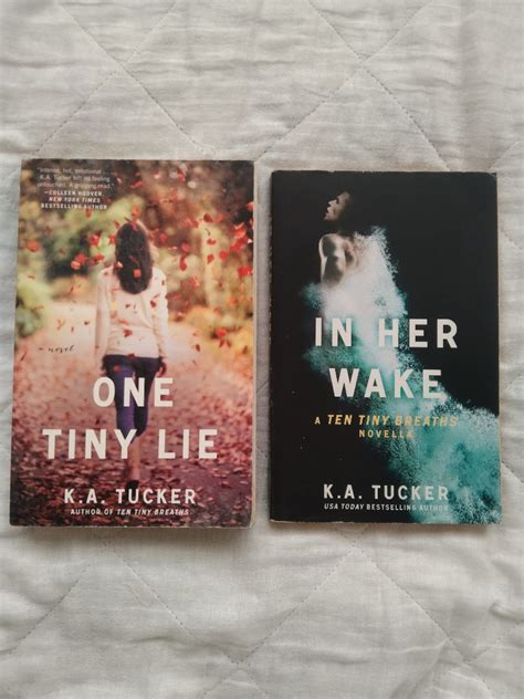 One Tiny Lie In Her Wake By K A Tucker Hobbies Toys Books