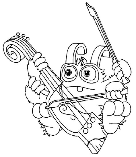 We Singing Monsters Coloring Pages 31 Coloring Pages