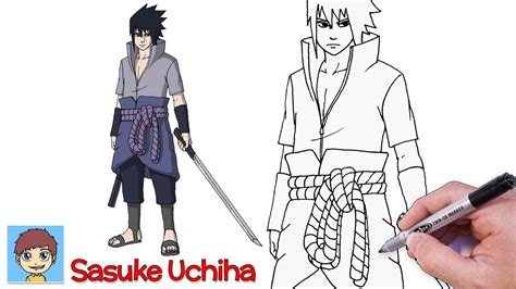 Tutoriels de dessins faciles à la portée de tous. Comment Dessiner Sasuke Facilement - Dessin Facile - YouTube
