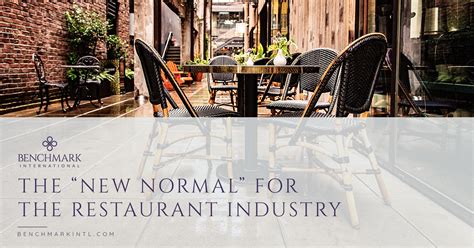 the “new normal” for the restaurant industry