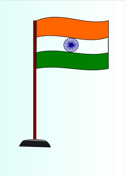 indian flag with pole clipart 10 free Cliparts | Download images on ...