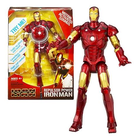 Marvel legends titanium man iron man walmart movie action figures. Repulsor Power Iron Man Movie Talking Action Figure