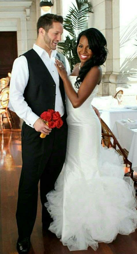 Gorgeous Interracial Couple Wedding Photography Love Wmbw Bwwm Swirl Interracial Marriage