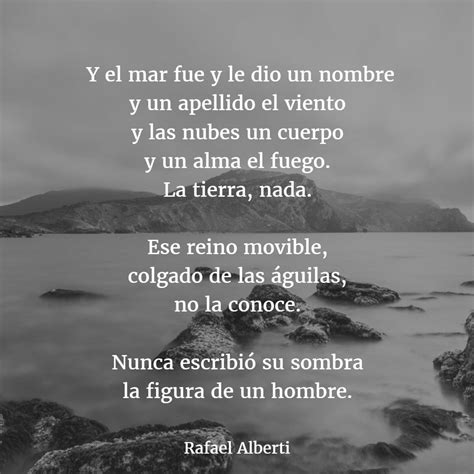 Poemas De Rafael Alberti 12 Poemas Cortos Con Autor Poemas Poemas