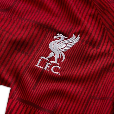 Nike Liverpool Home Pre Match Jersey 2023 2024 Juniors Redwhite