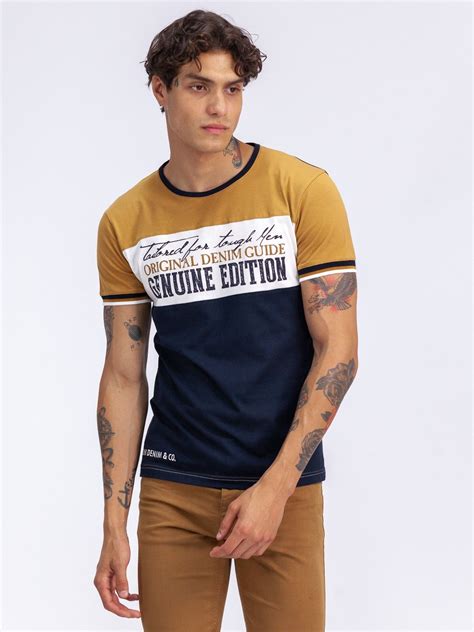 Smk Denimandco T Shirt Smk Genuine Edit Camiseta Masculina Camisas