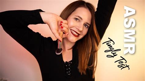 Asmr Tingly Kameratest 📷 Mit Den Besten Personal Attention Trigger Brushing Touching And Mehr