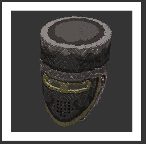 Custom 3d Crusader Helmet Minecraft Texture Pack
