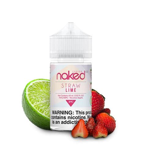 Straw Lime Naked Fusion Yalla Vape