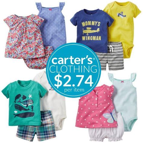 Hot Carters Baby Clothing Sets As Low As 274 Per Item