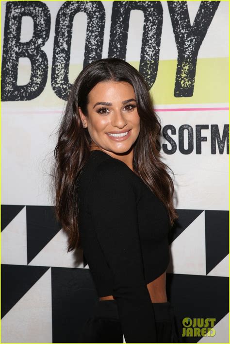 Photo Lea Michele Shows Off Her Healthy Habits Ahead Of Shape Body Sho