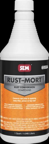Sem Products Rust Shield 1 Quart Rust Treatment 69504 Oreilly Auto