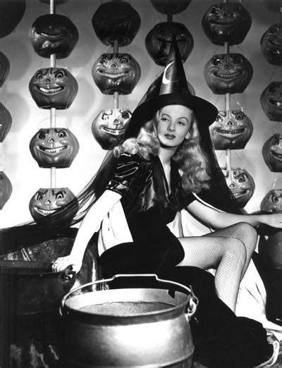 Vintage Halloween Witch Veronica Lake Once Upon A Screen
