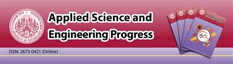 Songklanakarin journal of science and technology. Applied Science and Engineering Progress
