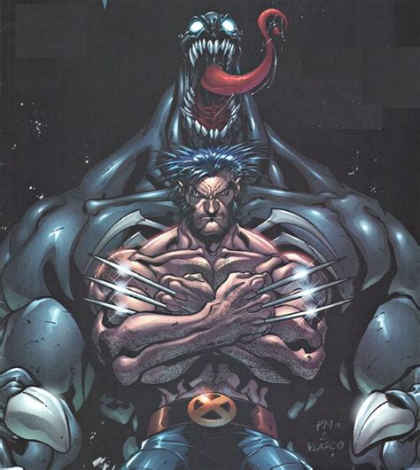 Venom Wolverine Superhero Marvel Wolverine