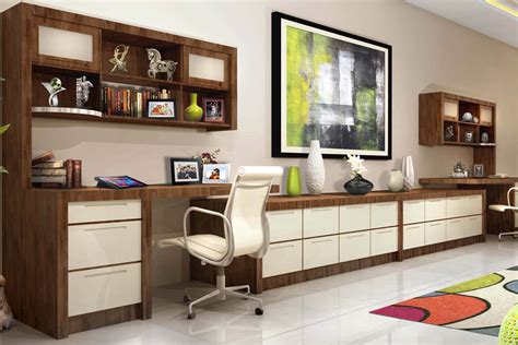 Mobel oak office kneehole computer desk with filing cabinet drawer. 26 Home Office Designs (Desks & Shelving) by Closet Factory