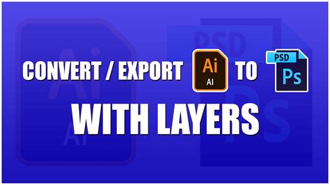 How To Convert Illustrator Ai File To Photoshop Psd Format With