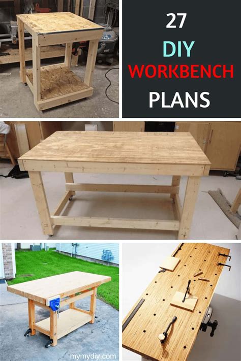 You do not know how to dispose of all the garden tools you have at home? 27 Sturdy DIY Workbench Plans Ultimate List | Banc de lucru, Tâmplărie, Bancă