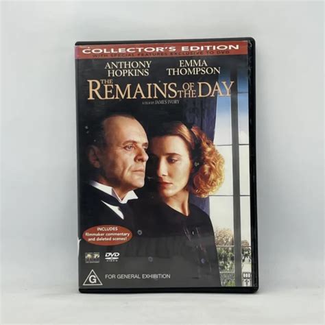 The Remains Of The Day Anthony Hopkins Dvd Movie Film Free Post R4 Pal